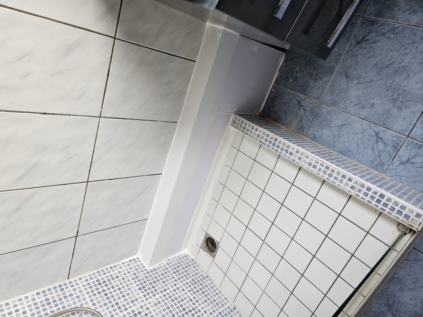 Reprise d’une zone douche après intervention